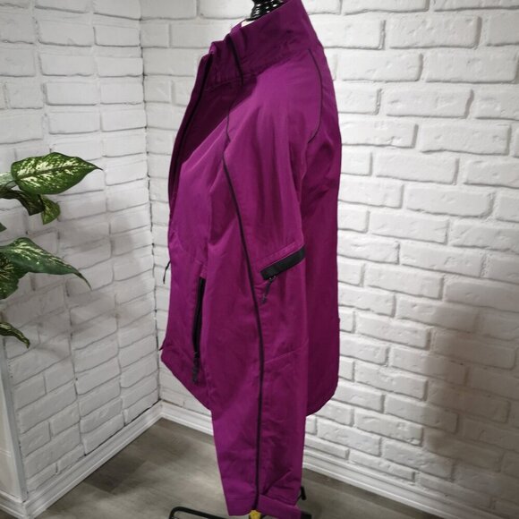 North End Ladies Size Medium Purple Full Zip Jacket - Picture 7 of 13